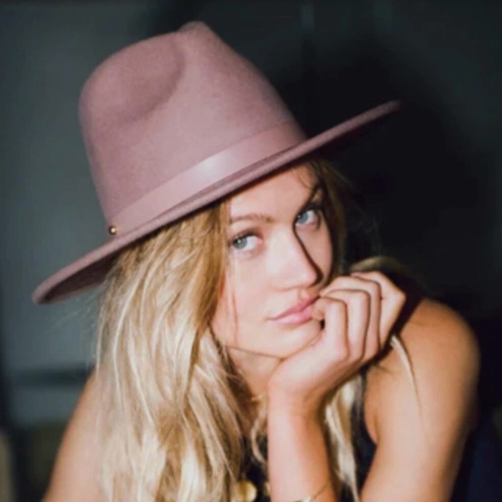 Lack Of Color Dusty Rose Hat